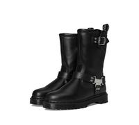 Dr. Martens Anistone Hi Stivali da moto unisex per adulti, nero, 15 Women/14 Men