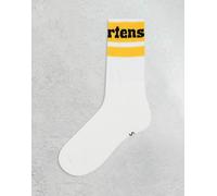 Dr. Martens - Athletic Logo Sock - Calze casual Unisex M/L | EU 41,5|48 bianco