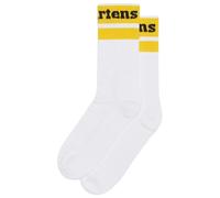 Dr. Martens - Athletic Logo Sock - Calze casual Unisex S/M | EU 36|41 bianco