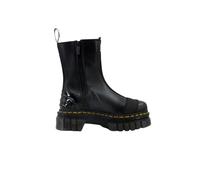 DR MARTENS 8 Eye Boot, Anfibi Unisex-Adulto, Black Nappa Lux & Black Ajax & Black Soft Patent Pu, 44 EU