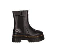 DR MARTENS 8 Eye Boot, Anfibi Unisex-Adulto, Black Nappa Lux & Black Ajax & Black Soft Patent Pu, 42 EU