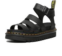 Dr. Martens Sandalo Blaire Hydro in Pelle Nero con cinturino Taglia 40