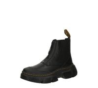 Dr. Martens Stivali Chelsea in Piattaforma, Pelle Nero, Suola Spessa con Disegno Trattore, Elastico Laterale, Nero , 42 EU