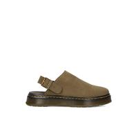 DR. MARTENS BROOKLINE MULE Sabot uomo oliva in nabuk 42