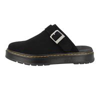 DR. MARTENS Brookline Mule, Sandali Unisex-Adulto, Black Bronx Suede, 40 EU
