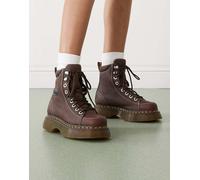 Dr Martens - Buzz - Scarponcini marrone scuro con 8 paia di occhielli 42