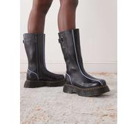 Dr Martens - Buzz - Stivali alti neri con finiture a contrasto-Nero 38