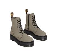 Dr. Martens Chelsea Boot, Stivaletti Donna, Marrone(Nickel Grey Milled Nubuck WP), 38 EU