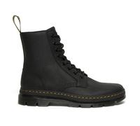 Dr. Martens Combs Leather, Stivali alla Moda Unisex-Adulto, Black Wyoming, 46 EU