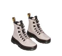 Dr. Martens Combs W Fashion Boot, Stivali alla Moda Donna, Twill di Poliestere Color Tortora Vintage, 36 EU