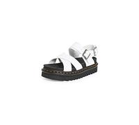 Dr. Martens Cross Strap Sandal, Sandali Donna, Bianco(White), 41 EU