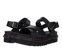 Dr. Martens Cross Strap Sandal, Sandali Donna, Nero(Black), 37 EU