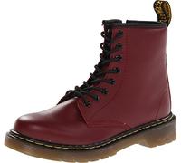 Dr. Martens Delaney Softy Scarpe brogue stringate, Bambini e ragazzi, Rosso (Cherry Red), 33