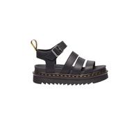 Dr. Martens Sandali Blaire con plateau pelle nera suola dentata fibbia regolabile 41 EU