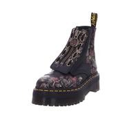 DR MARTENS Donna Jungle Boot Sneaker, Nero Stampa Rose, 37 EU