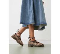 Dr. Martens - Elphie II - Scarpe stringate con stampa animalier-Multicolore 41