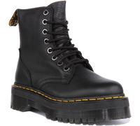 Dr Martens Jadon III Unisex 8 Fori Piattaforma In Pelle Nera UK 3 - 8