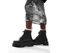 Dr. Martens - Jadon - Stivali con 8 occhielli color nero Pisa con interno in pelliccia 47