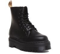 DR MARTENS Jadon Unisex 8 Occhio Pelle Stivali Caviglia IN Nero Taglia UK 3 -