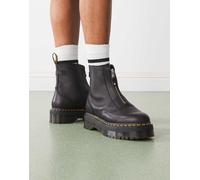 Dr. Martens - Jetta - Stivali neri con zip-Nero 41