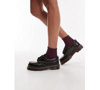 Dr Martens - Lowell - Scarpe unisex nere con cuciture a contrasto-Nero 39