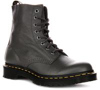 DR MARTENS Pascal Virginia 8 Occhio Pelle Stivali da Donna IN Nero UK 3 - 8