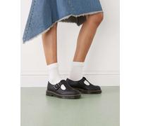 Dr. Martens - Polley - Scarpe Mary Jane nere con cinturino a T-Nero 38