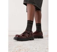 Dr. Martens - Rejena - Scarpe Mary Jane laccate rosso ciliegia 43