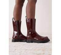 Dr. Martens Stivali Rejena al polpaccio laccati Bordeaux 39