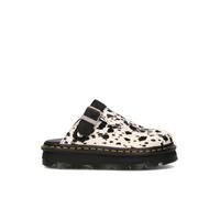 DR. MARTENS Sabot donna bianca/nera in cavallino 40
