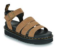 Dr. Martens Sandali con zeppa Blaire Savannah Tan Tumbled Nubuck in Beige 41