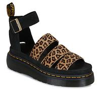 Dr. Martens Sandali con zeppa Clarissa II Quad Sandal Mini Leopard in Nero 40