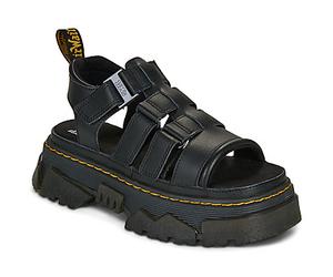 Dr. Martens Sandali con zeppa Mattison 3S Sandal Black Athena in Nero 39