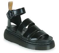 Dr. Martens Sandali con zeppa VEGAN CLARISSA BLACK OXFORD in Nero 36