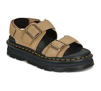 Dr. Martens Sandali con zeppa ZebZag Sandal Savannah Tan EH Suede in Beige 37
