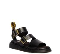Dr. Martens Sandali Gryphon unisex per adulti, nero, 10 Women/9 Men
