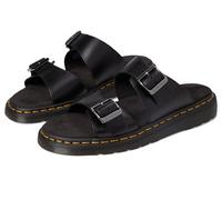 Dr. Martens® Josef Sandals for Men and Women - Leather Upper - EVA Foam Insole, Midsole, Outsole Black UK 5 (US Men's 6, Women's 7) Medium