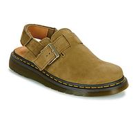 Dr. Martens Scarpe Jorge Muted Olive Tumbled Nubuck+E.H.Suede in Kaki 45