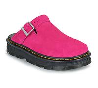 Dr. Martens Scarpe ZebZag Mule Mule Fuchsia Pink EH Suede in Rosa 41