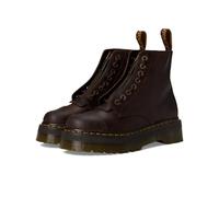 Dr. Martens Sinclair Leather Platform Boots - Stivali da salto unisex, colore marrone scuro, 38 EU, marrone scuro., 38 EU