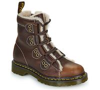 Dr. Martens Stivaletti 1460 Lace to Toe Boot Dark Brown Grizzly in Marrone 37
