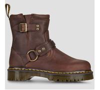 Dr Martens - Stivaletti marroni con dettaglio stile imbragatura-Marrone 42