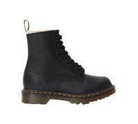 Dr. Martens - 1460 Serena Black Wyoming - Stivali neri in pelle-Nero 39