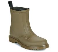 Dr. Martens Stivali 1460 Rain Pull On Boot DMs Olive PVC in Beige 45