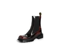 Dr. Martens Stivali Chelsea Maybole da donna, Nero Rosso Ciliegia Arcadia, 38 EU