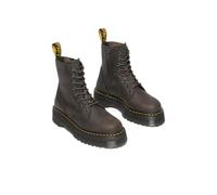 Dr. Martens Stivali unisex in pelle Jadon con lacci per adulti, grigio, 40 EU