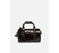 Borsa in pelle con manici Rosso TU