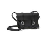 7" leather satchel by Dr. Martens T.U Nero