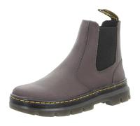 Dr. Martens Embury Gunmetal Saddleback, Platform Uomo, Nero, 44 EU