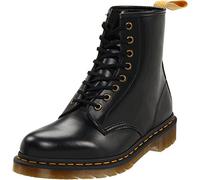 Dr. Martens - 1460 Vegan - Stivaletti unisex neri effetto invecchiato con 8 occhielli-Nero 42